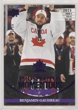 2023 Upper Deck Team Canada Juniors Electric Purple 21/25 Benjamin Gaudreau 09j5