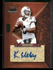 2023 Wild Card 7 Card Studs - Right Diamond Silver Foil Orange Kaleb Eleby #/7