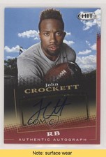 2015 Sage Hit Auto Red John Crockett #A32 Auto READ 0nr3