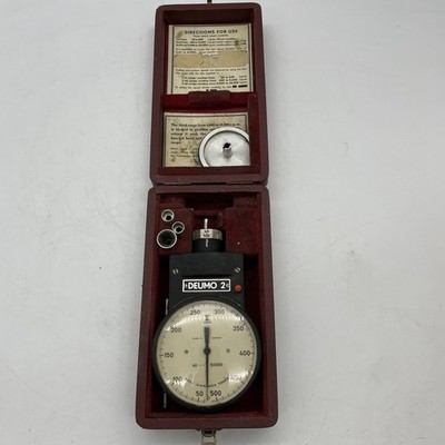 Vintage Duemo 2 Mechanical Tachometer Speed Indicator Deuta-Werke Germany 