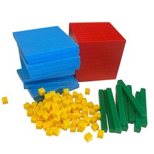 Hands-On Math Manipulatives - 121 Colorful Ba...