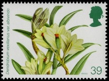 GREAT BRITAIN 1497 SG1663 - Orchids "Dendrobium vexillarius" pc26416