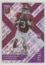 2018 Panini Elite Draft Picks Aspirations Purple 81/99 Calvin Ridley #110 0c2