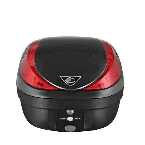 Top case Coocase Wizard 36L étanche et robuste avec platine incluse