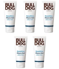 5 x BULLDOG Sensitive Shave Gel (175ml)  **only £4.39/unit**  **Pharmacy Stock 25.09 per litre