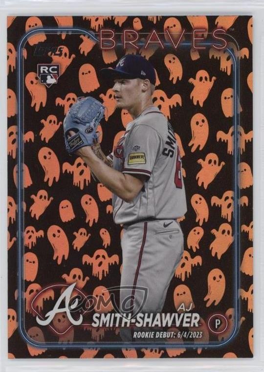 2024 Topps Update Rookie Debut Ghost Foil AJ Smith-Shawver #US316 0md