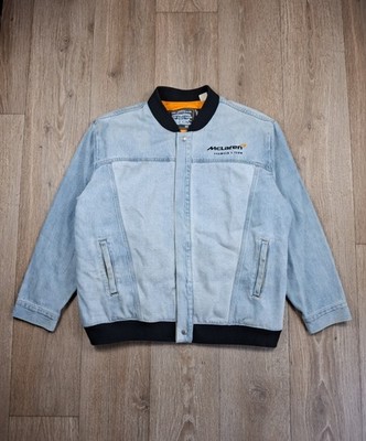 Levi's x McLaren Racing F1 Trucker Jacket Light Denim Bomber Gr. XL Sammler