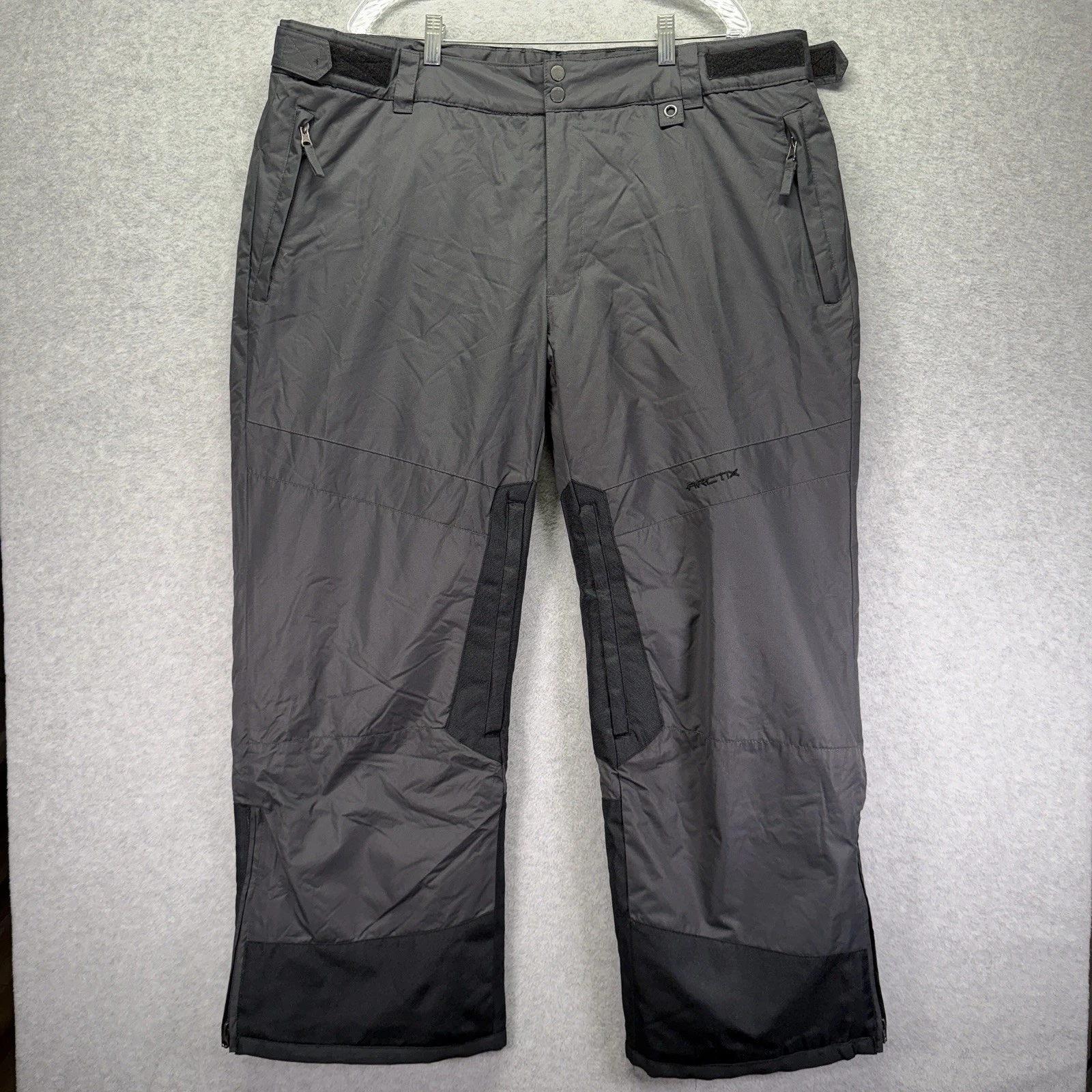 Arctix Snow Pants Mens 2XL Gray Winter Outdoor Waterproof Ski Snowboard
