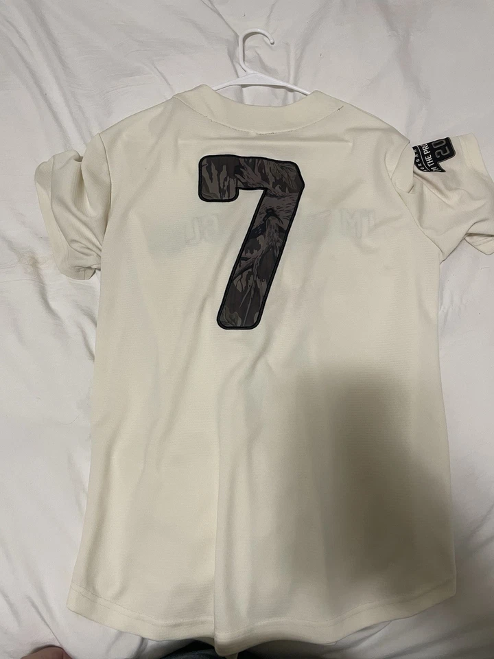 Camiseta deportiva de béisbol Morgan Wallen I’m The Problem 2025 Tour mercancía oficial talla L Foto 2 de 4