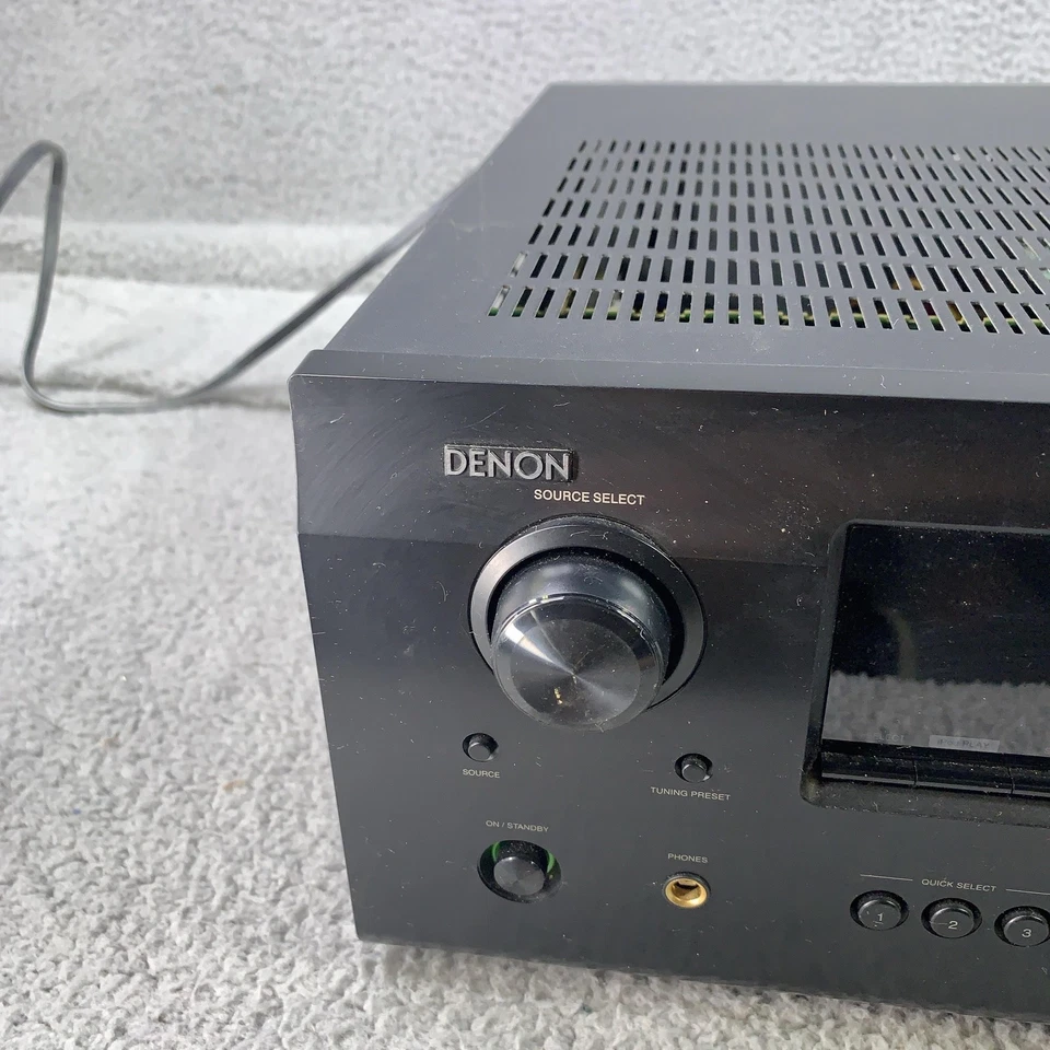 Denon AVR-591 AV Surround Receiver 5.1 Channel HDMI Home Theater Un-Tested As-Is - Image 2 of 4