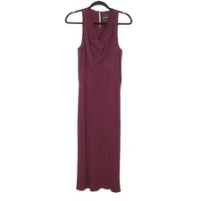 Marc Jacobs maroon bias cut cowl neck slip dress NWT burgundy