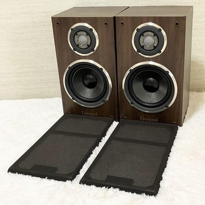 ONKYO D-150 Liverpool Speakers Pair Edge Refoamed Made in Japan