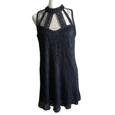 Speechless Navy Lace Dress Size S - Elegant, Romantic, Evening