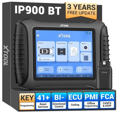 XTOOL IP900BT ECU Coding Scanner Bidirectional OBD 2 Diagnostic Tool Full System