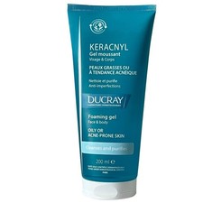Ducr'ay Keracnyl Foaming Gel Acne-Prone Skin Face Wash 200 ml 6.76 FL OZ