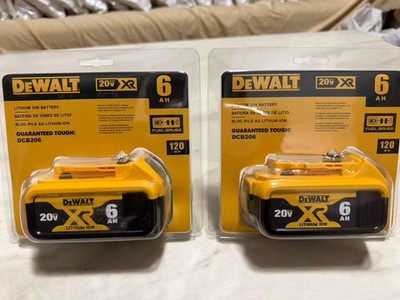 DEWALT DCB206-2 20V MAX XR Li-Ion Battery - 2 Pack