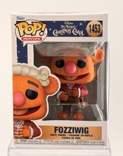 Figura Vinilo The Muppet Christmas Carol Fozziwig POP #1453 Funko Fozzie Bear Nuevo