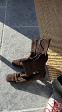 PRADA Vintage Suede Boots 41