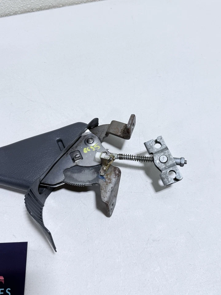 96-00 HONDA CIVIC EMERGENCY PARKING HANDLE BRAKE HANDLE LEVER DARK GRY OEM #6635 - Image 2 of 4