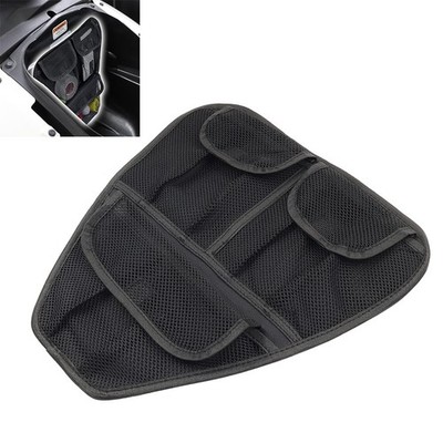 Schwarzer Kofferraum-Organizer mit 3 Netztaschen für Can Am Spyder F3 F3S 15-24
