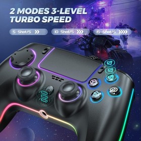 Responsive Game Controller with Turbo and Macro Programming