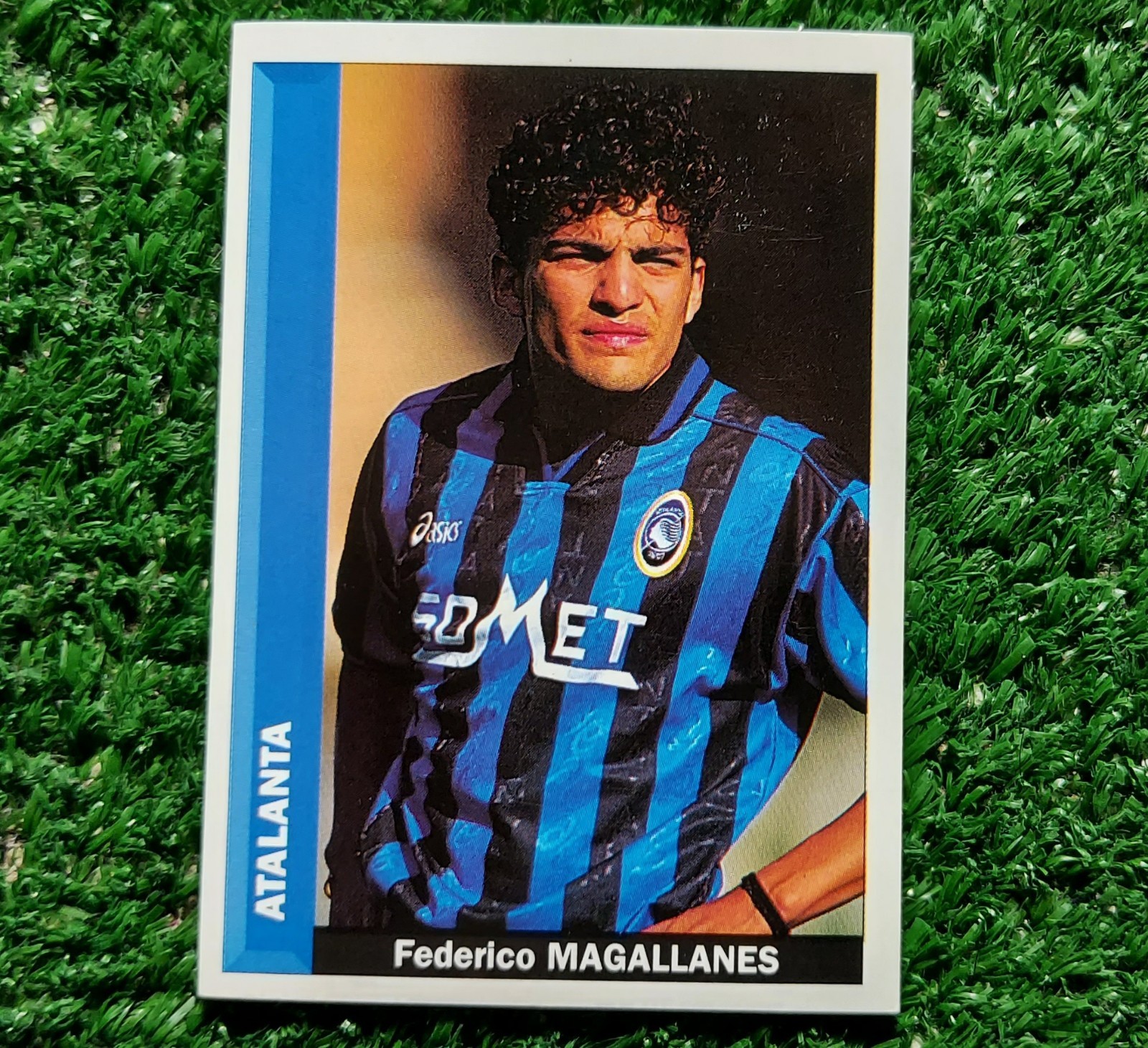 FIGURINA PIANETA CALCIO 96/97 DS ATALANTA N°20 MAGALLANES STICKER 1997 ⚽️
