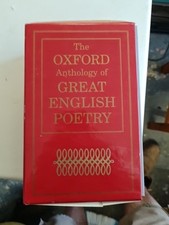 The Oxford Athology Of Great English Poetry