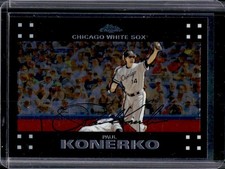 2007 Topps Chrome Paul Konerko #18 White Sox