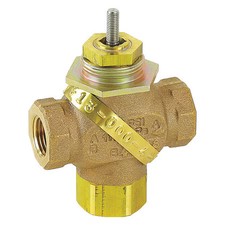 Schneider Electric Vb-7313-0-4-4 Valve, 1/2", 3-Way Mixing, 4.4 Gpm