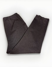 J. Jill Ponte Leggings Houndstooth Brown Black Pants Women  s Size Large Stretch