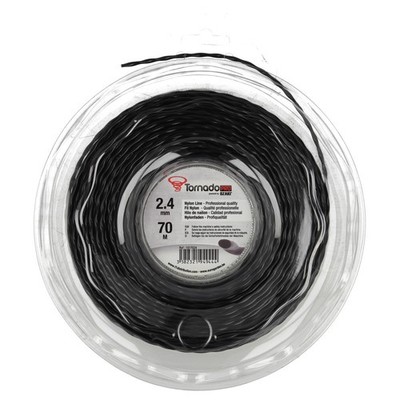 DESERT Tornado 2,4 mm x 70 m Leiser energieeffizienter kommerzieller Trimmerschnur.
