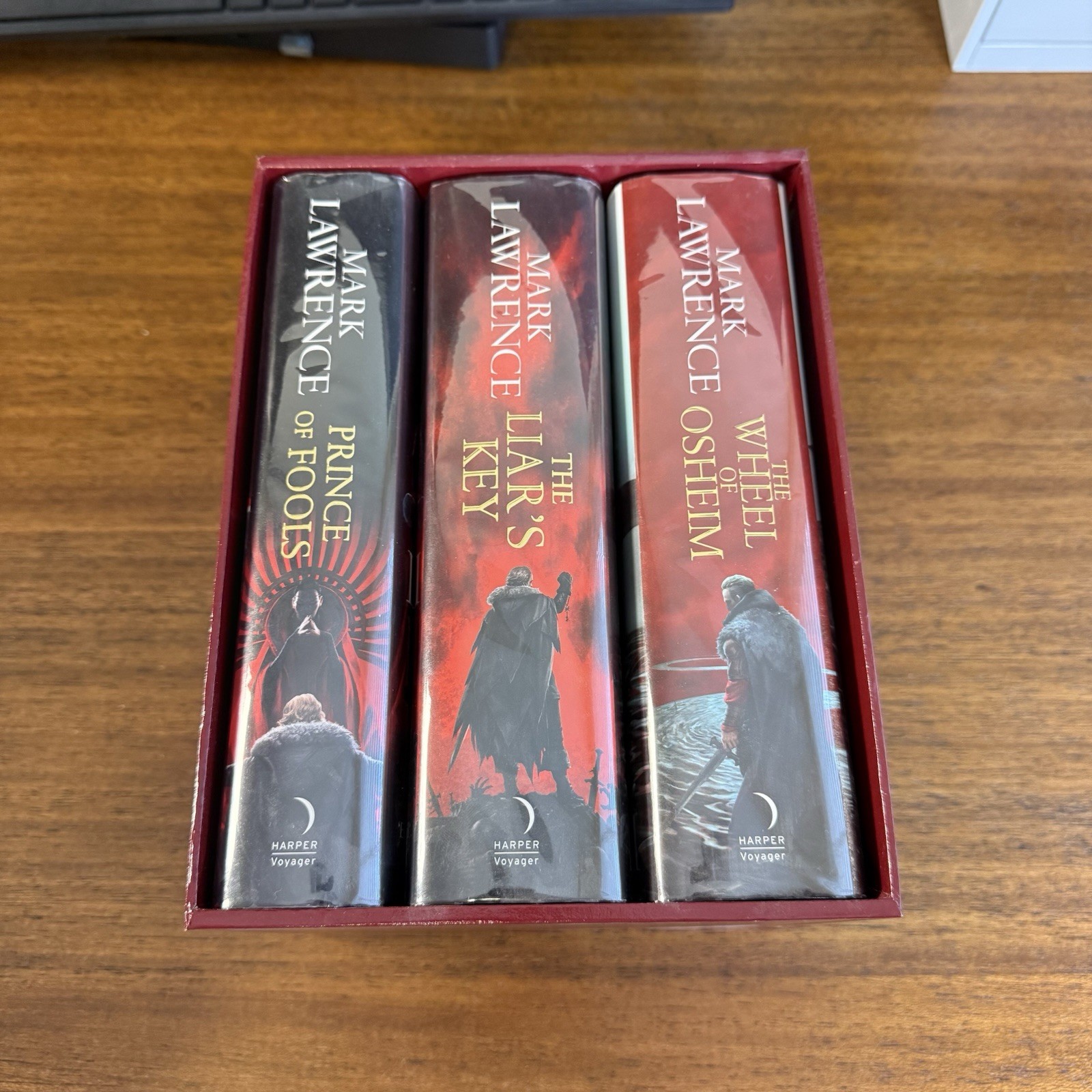 The Red Queens War Mark Lawrence Hardcover Signed Uk Edition