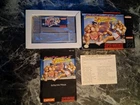 Street Fighter II Turbo SNES Complete CIB W/ Protector Excellent Condition