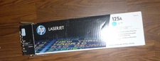 HP CB541A 125A Cyan Toner Cartridge Genuine New Open Box Free Ship