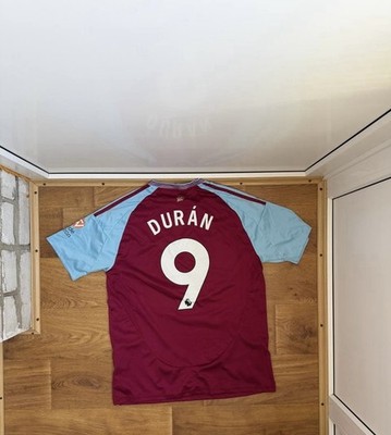 Adidas Aston Villa Jhon Duran #9 3rd Kit  Size XL Men's