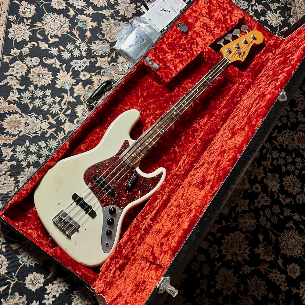 Fender Custom Shop 1964 Jazz Bass Relic Owh 2006 Used Bass Guitar 2006