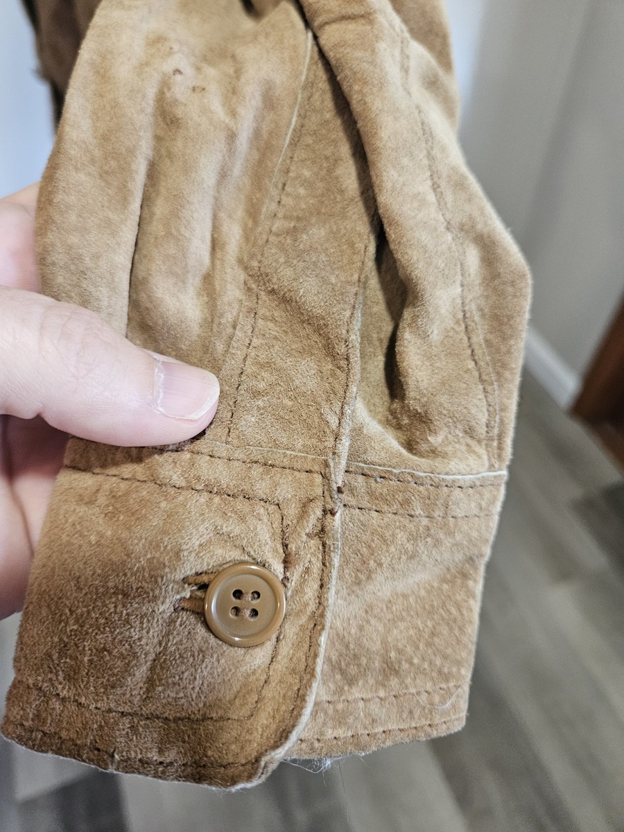 NDX Nederland Men's Brown and Tan Leather Jacket Size S View 4