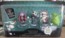 Disney Tim Burton's Nightmare Before Christmas Glow In Dark Collectible Figures