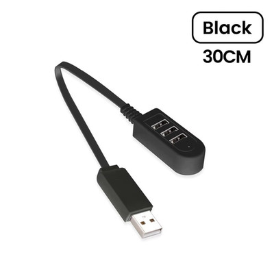 3-In-1 USB Hub Splitter Multi-Function Charger High Speed Data PC