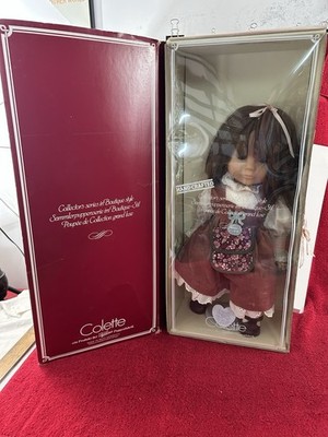 VINTAGE! 1980 s ZAPF CREATION  Girl Doll   Colette  In Original Box German