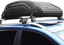 HOMFME Folding Car Roof Bag 14 Cubic Feet 400L Waterproof Black New
