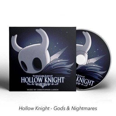Game Hollow Knight Christopher Larkin Music CD Gods & Nightmares OST Album 2pcs