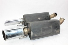 Mercedes W215 S55 Cl55 Amg Rear Left Lh Right Rh Exhaust Muffler Set 2000-2002