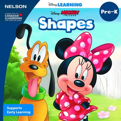 Disney Learning Shapes Pre-K English Board Book - paperback Walt Disney Comp...