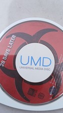 28 Days Later Universal Media Disc Movie for PSP Horror Region 1 2005