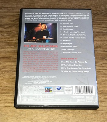 Jeff Healey Band, The-Live at Montreux 1999 DVD TOP ZUSTAND