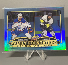 2023-24 Upper Deck Tim Hortons Duos Family Foundations Darnell/Sarah Nurse #FF-3
