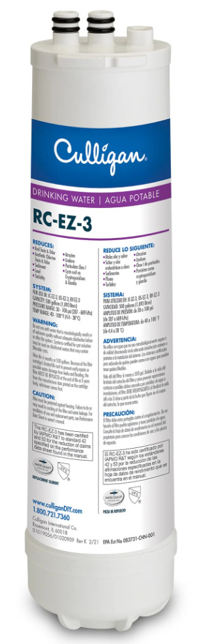 Culligan RC-EZ-3 EASY-CHANGE Replacement Cartridge