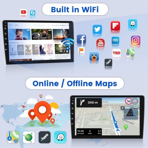 Android 13 For 2008-2014 Dodge Challenger Carplay Car Stereo Radio GPS SWC WIFI - Picture 10 of 24