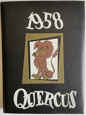 1958 LIVE OAK HIGH SCHOOL YEARBOOK, THE QUERCUS, LIVE OAK, CA